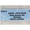 Image 3 : 2004-S MICHIGAN QUARTER ANACS PR70 DCAM