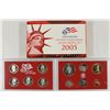 Image 2 : 2005 US SILVER PROOF SET (WITH BOX)