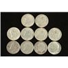 Image 1 : 10 ASSORTED SILVER ROOSEVELT DIMES