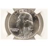 Image 1 : 1964-D WASHINGTON SILVER QUARTER NGC MS64