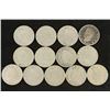 Image 1 : SET OF 13 LIBERTY "V" NICKELS ALL DIFFERENT DATES