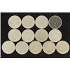 Image 2 : SET OF 13 LIBERTY "V" NICKELS ALL DIFFERENT DATES