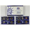Image 1 : 2001 US PROOF SET (WITH BOX)