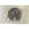 Image 1 : 2001 CANADA SILVER 1 OZ. $5 MAPLE LEAF