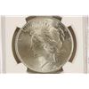 Image 1 : 1925 PEACE SILVER DOLLAR NGC MS64