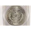 Image 2 : 1887 MORGAN SILVER DOLLAR PCGS MS63