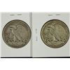 Image 2 : 1938 & 1944 WALKING LIBERTY HALF DOLLARS