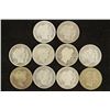 Image 1 : 10 ASSORTED BARBER DIMES