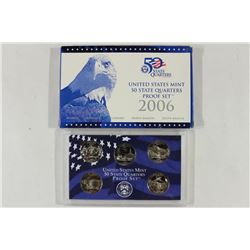 2006 US 50 STATE QUARTERS PROOF SET WITH BOX