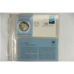 24 GRAM STERLING SILVER PROOF ROUND FDC