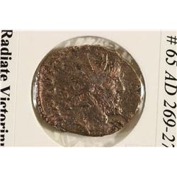 269-271 A.D. VICTORINUS ANCIENT COIN (FINE)