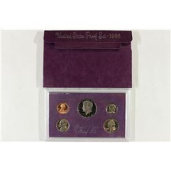 1986 US PROOF SET (WITH BOX)
