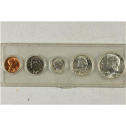 1964 US UNC YEAR SET ALL COINS ARE D'S EXCEPT