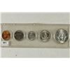 Image 2 : 1964 US UNC YEAR SET ALL COINS ARE D'S EXCEPT