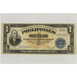 WWII PHILIPPINES 1 PESO VICTORY SERIES #66