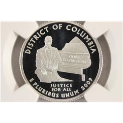 2009-S SILVER DISTRICT OF COLUMBIA  QUARTER