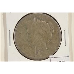 1925 PEACE SILVER DOLLAR WORN POCKET PIECE