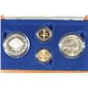 Image 2 : 1987 GOLD & SILVER US CONSTITUTION MAHOGANY