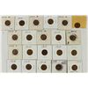 Image 1 : 21 ASSORTED 1910-1919 LINCOLN WHEAT CENTS