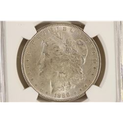 1888 MORGAN SILVER DOLLAR NGC MS64