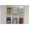 Image 2 : 6 SPORTS CARDS ALL EMC GRADING SEE DESCRIPTION