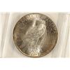 Image 2 : 1924-S PEACE SILVER DOLLAR ANACS MS63