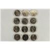 Image 1 : 12 US TERRITORIES P & D QUARTERS UNC