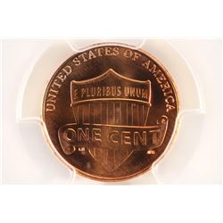 2013 SHIELD LINCOLN CENT PCGS MS66RD