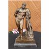 Image 1 : Hercules Greek Myth Figurine on marble base