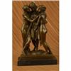 Image 1 : Three Graces Bronze Sculpture on marble base