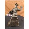 Image 4 : Bold Knight Warrior With Sword Bronze Statue