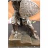 Image 6 : Bold Knight Warrior With Sword Bronze Statue