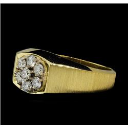 0.56 ctw Diamond Ring - 14KT Yellow Gold