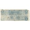 Image 2 : 1864 $5 The Confederate States of America Note