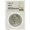 Image 1 : 1888 NGC MS64 Morgan Silver Dollar