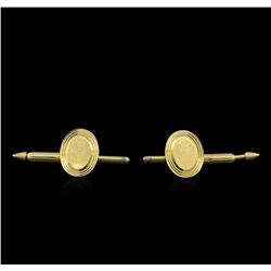 14KT Yellow Gold Shirt Studs