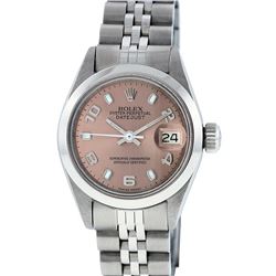 Rolex Stainless Steel DateJust Ladies Watch