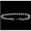 Image 3 : 1.60 ctw Diamond Bracelet - 14KT White Gold