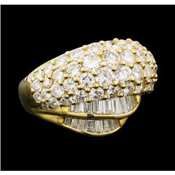 3.10 ctw Diamond Ring - 18KT Yellow Gold