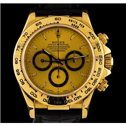 Rolex 18KT Yellow Gold Daytona Cosmograph Watch