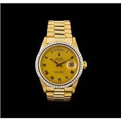 Rolex 18KT Gold President Day-Date Men's Watch