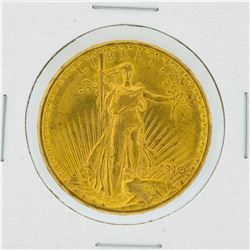 1910-S $20 AU St. Gaudens Double Eagle Gold Coin