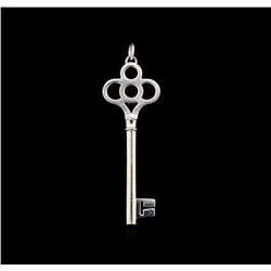 Tiffany & Co. Sterling Siler Crown Key Pendant