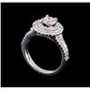 Image 4 : 1.33 ctw Diamond Ring - 14KT White Gold