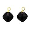 Image 2 : 7.00 ctw Quartz Dangling Earring Jackets - 18KT Yellow Gold