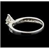Image 3 : 0.50 ctw Diamond Ring - 14KT White Gold