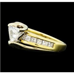 1.00 Diamond Ring - 14KT Yellow Gold