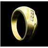 Image 4 : 0.28 ctw Diamond Three Stone Ring - 14KT Yellow Gold