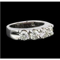 1.40 ctw Diamond Ring - 14KT White Gold