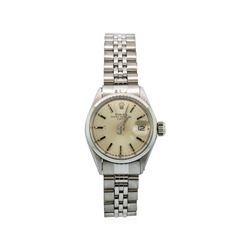 Rolex Stainless Steel Ladies Vintage Date Model Watch